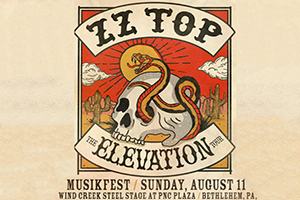 99.9 The Hawk Presents ZZ Top Musikfest on August 11th