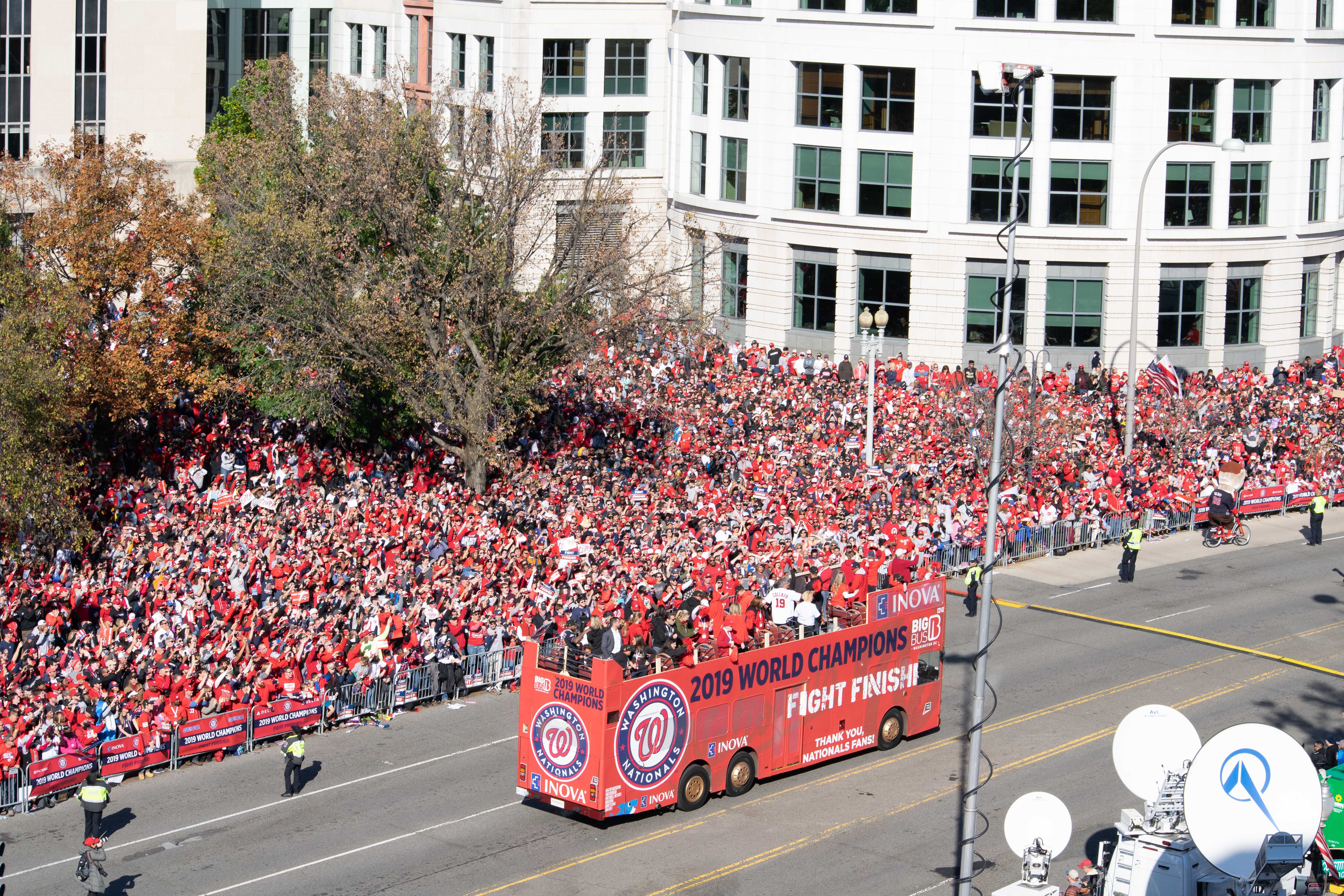 Nationals Walk Through DC with Franchise’s First Championship