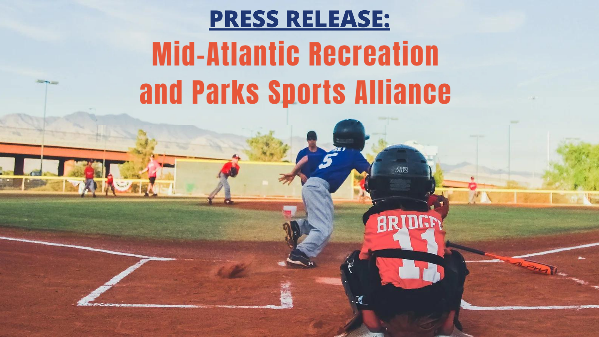 PRESS RELEASE: The Mid-Atlantic Recreation and Parks’ Sports Alliance 2024 Dennis Callahan “Good Sports” Award Recipients