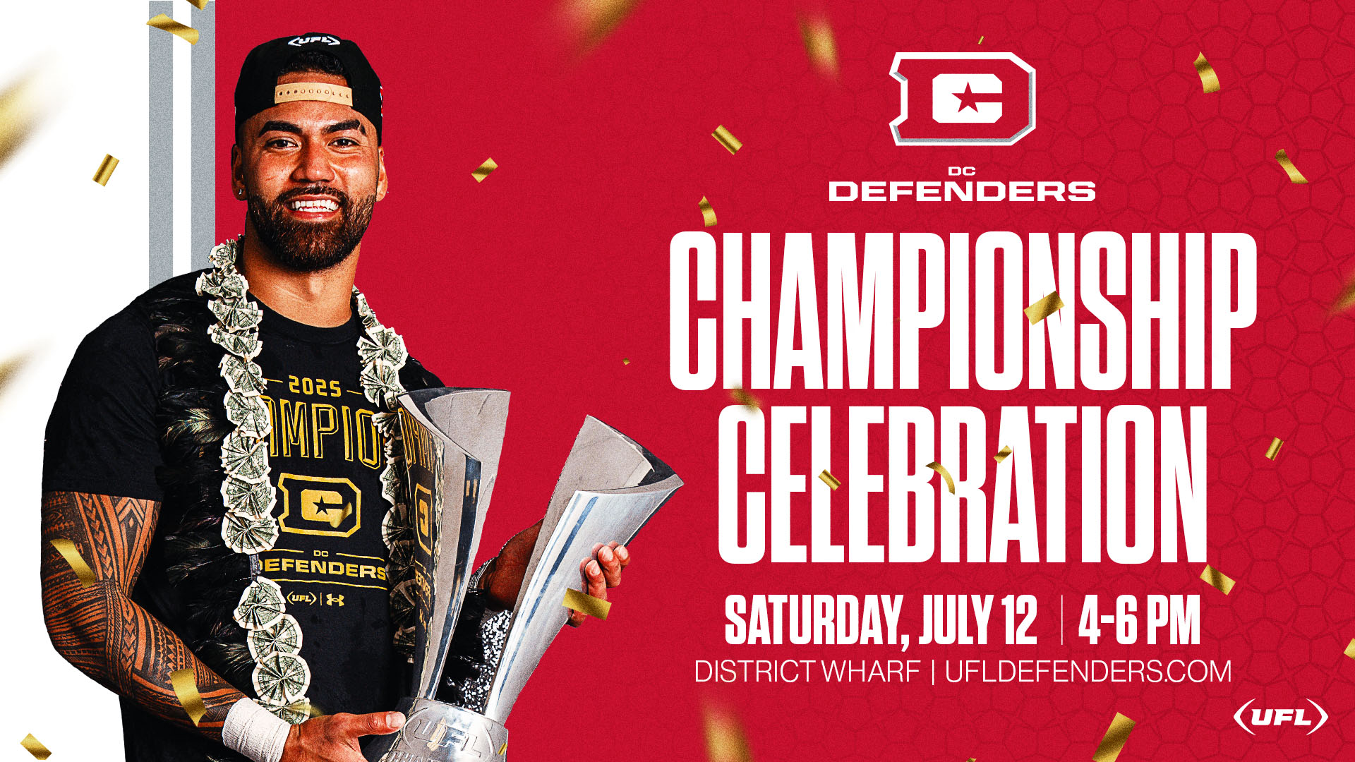 Defenders Championship Celebration