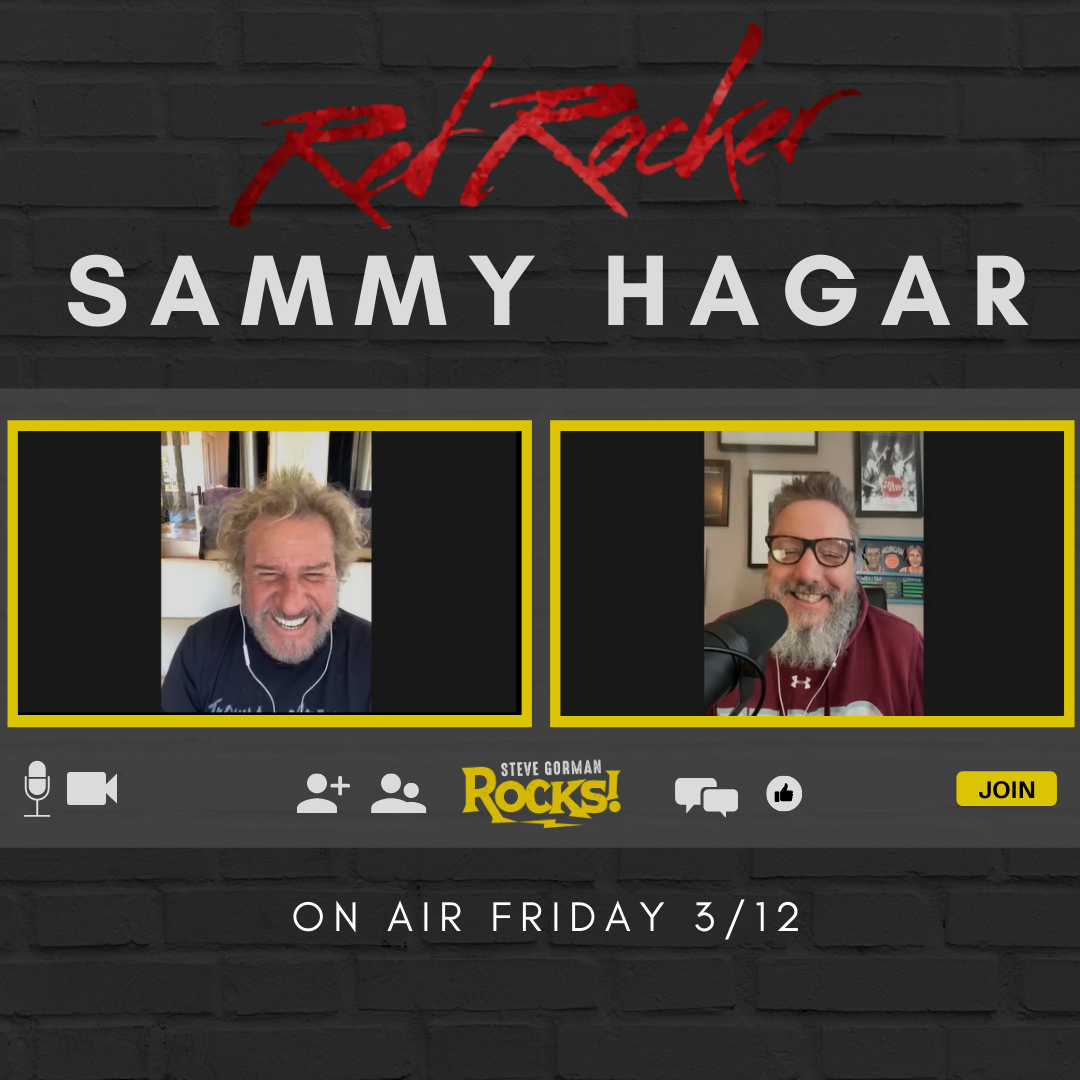 Steve Talks with Sammy Hagar!