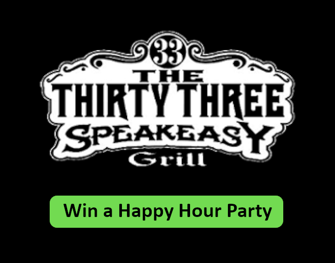 Win a 33 Speakeasy Happy Hour Party