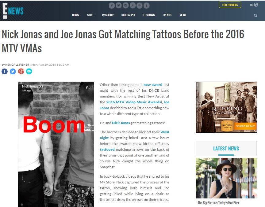 Look who got matching Tattoos????
