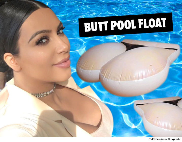 Kim Kardashian Releases Kimoji Butt Floatie! For Real…