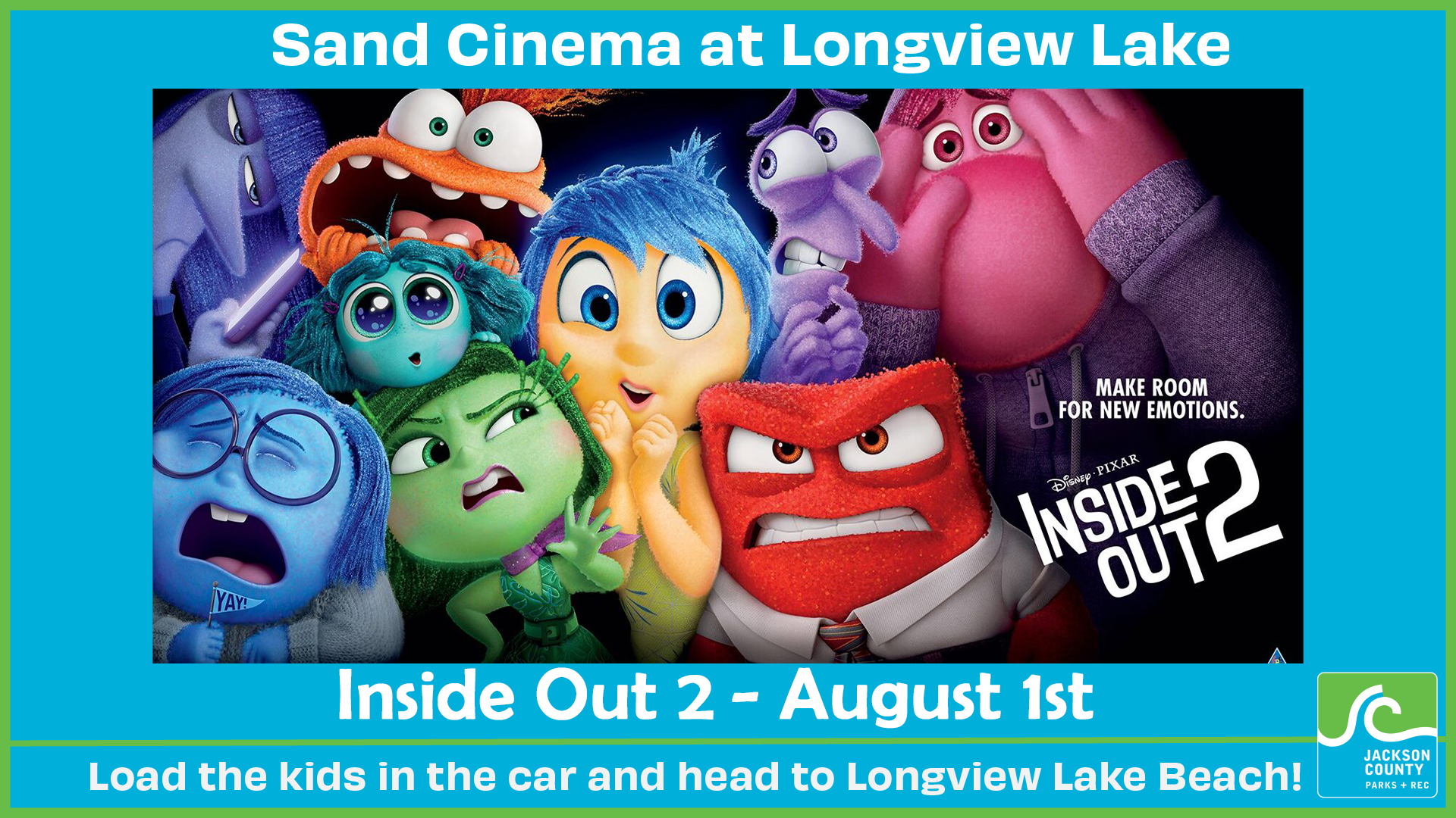 Sand Cinema at Longview Lake