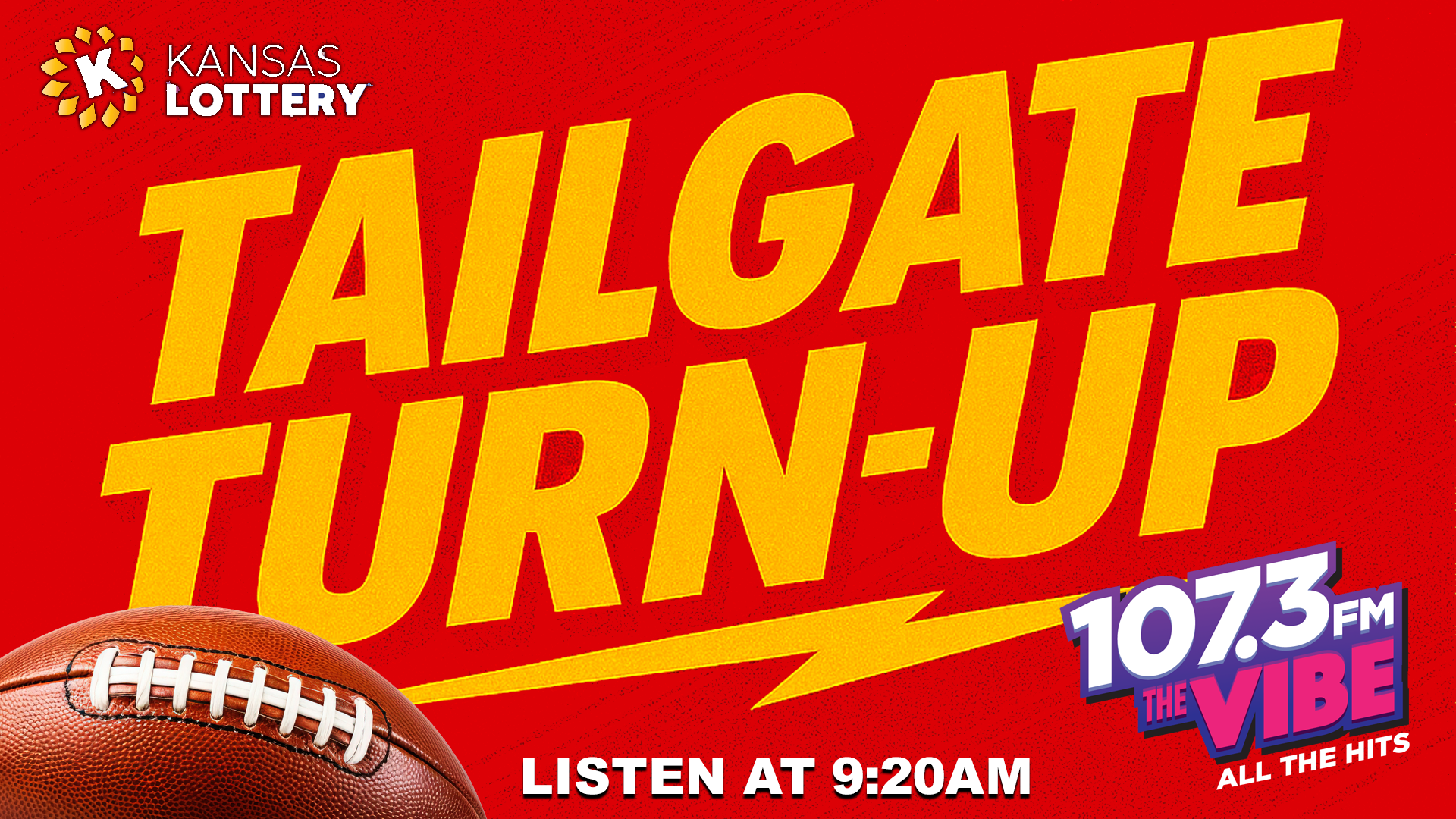 Kansas Lottery Tailgate Turn Up!