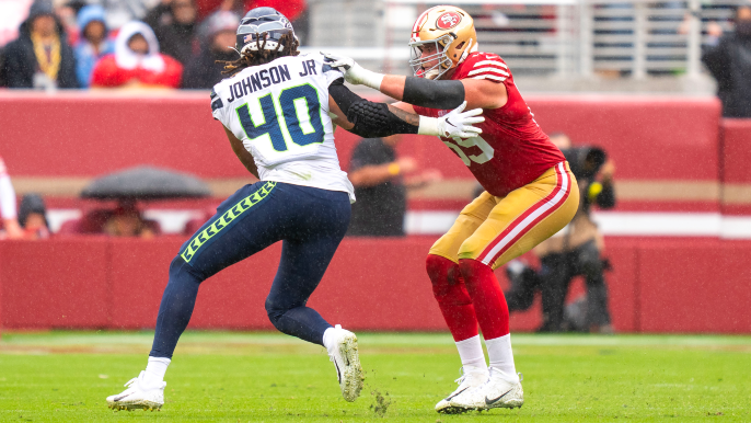 49ers sign former Seahawks defensive lineman, waive wide receiver