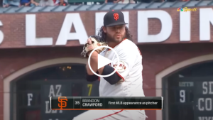 WATCH: Every pitch of Brandon Crawford’s scoreless inning