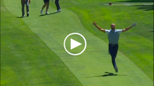 WATCH: Stephen Curry sinks incredible hole-in-one