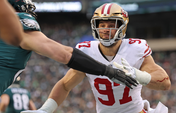 49ers say Nick Bosa not expected to report to start of camp, won’t practice until deal agreed