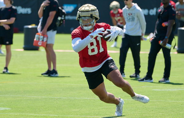 49ers Practice Notes: A contagious case of the drops