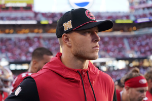 49ers Bulletin: Lynch, Shanahan talk McCaffrey’s troublesome calf/achilles