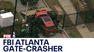Car Rams Into Gate at Atlanta FBI Office