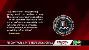 FBI Investigating California State Treasurer’s Office