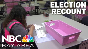 CA Election Workers Nearing End of District 16 Race Recount