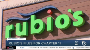 Rubio’s Coastal Grill Files for Bankruptcy