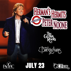 Herman’s Hermits Starring Peter Noone / The Grass Roots / The Buckinghams – July 23, 2025