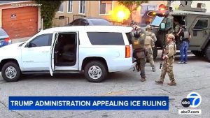 Trump Administration Files Intent To Appeal Order Halting Immigration Raids in Southern California