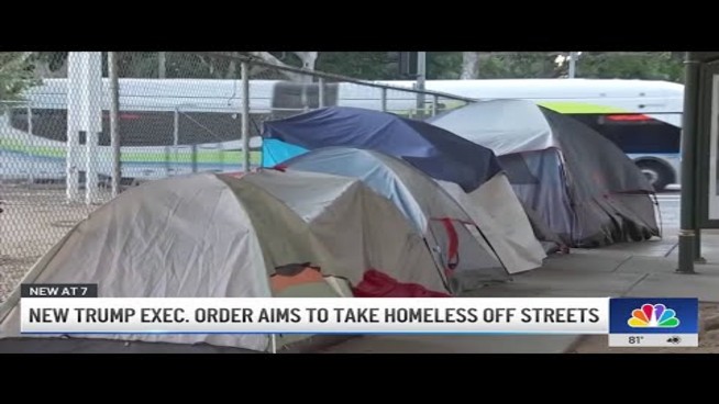 President Trump Signs Homeless Executive Order
