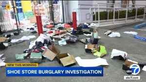 Shoe Store Ransacked After Street Takeover