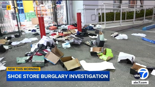Shoe Store Ransacked After Street Takeover