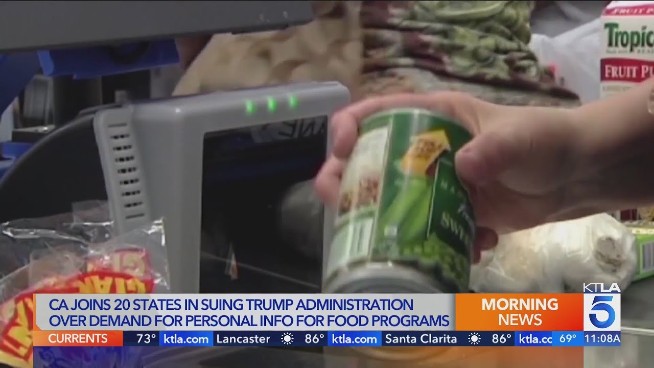 California, Other Blue States Sue Trump Over SNAP USDA Demands
