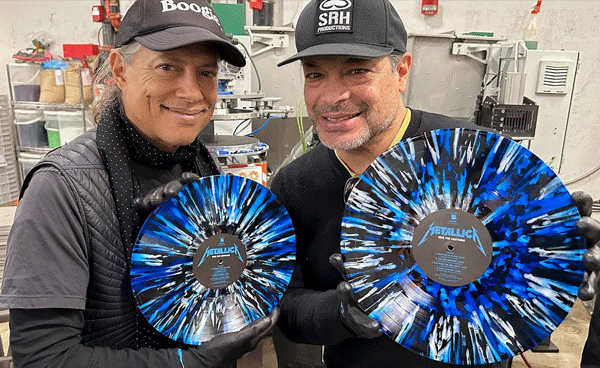 Metallica Learns To Press Vinyl