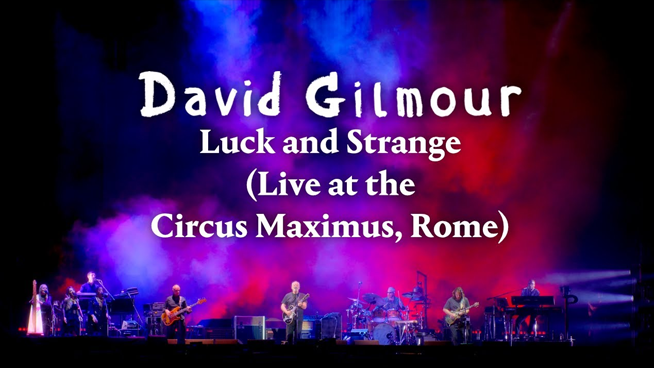 David Gilmour Shares Track From New Concert Film