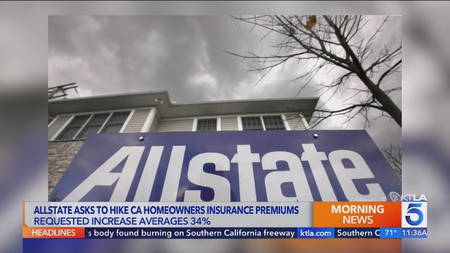 Allstate Looking to Raise Homeowners’ Insurance Rates By 34.1% On Average