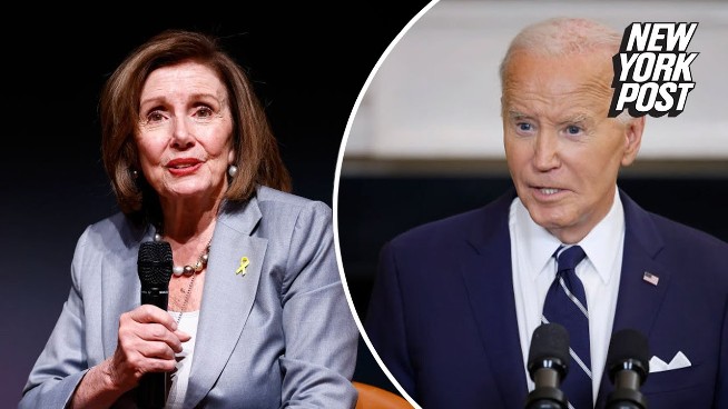 Pelosi Denies Leading Effort to Oust Biden from Election