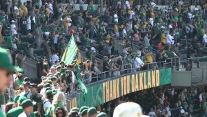 Oakland A’s End Final Home Game with Victory