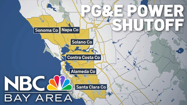 PG&E Warns of Potential Power Shutoffs for 30,000+ Customers Due to Fire Risk