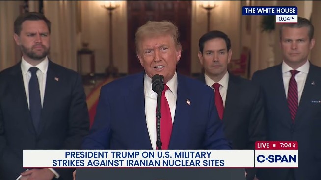 President Trump: Iran Strike A Success