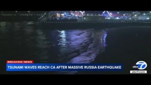 Tsunami Triggers Warnings Across Pacific