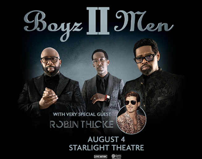 Boys II Men with special guest Robin Thicke