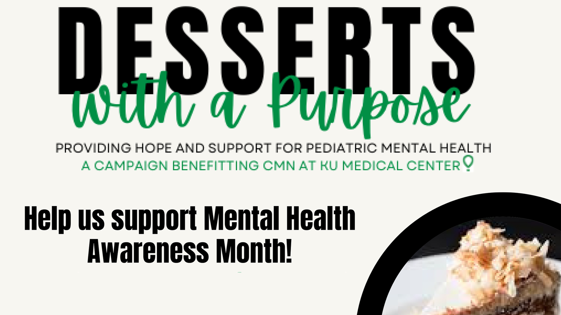 Desserts With a Purpose!