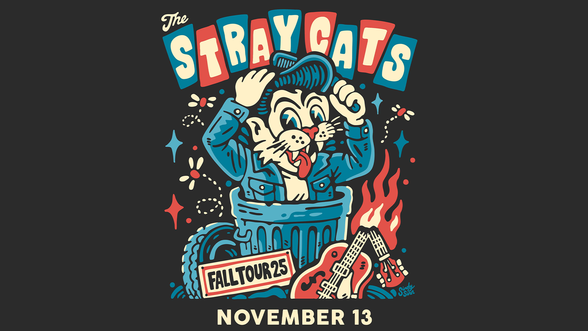 NOV 13 – The Stray Cats