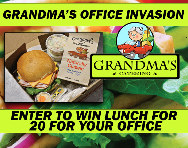 Enter to win lunch for 20 for your office!
