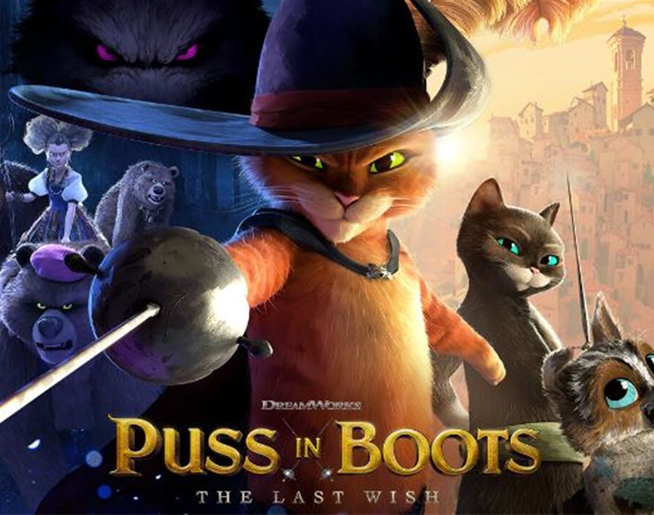 Puss in Boots: The Last Wish at the Sand Cinema