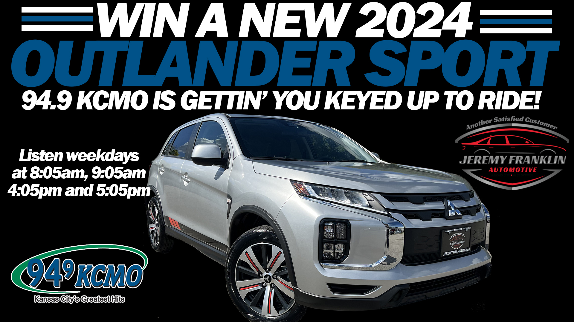 Win a NEW 2024 Outlander Sport!