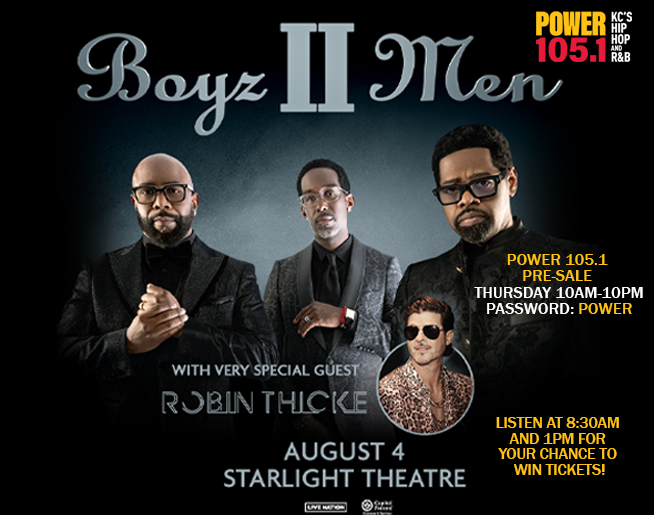 Boys II Men and Robin Thicke