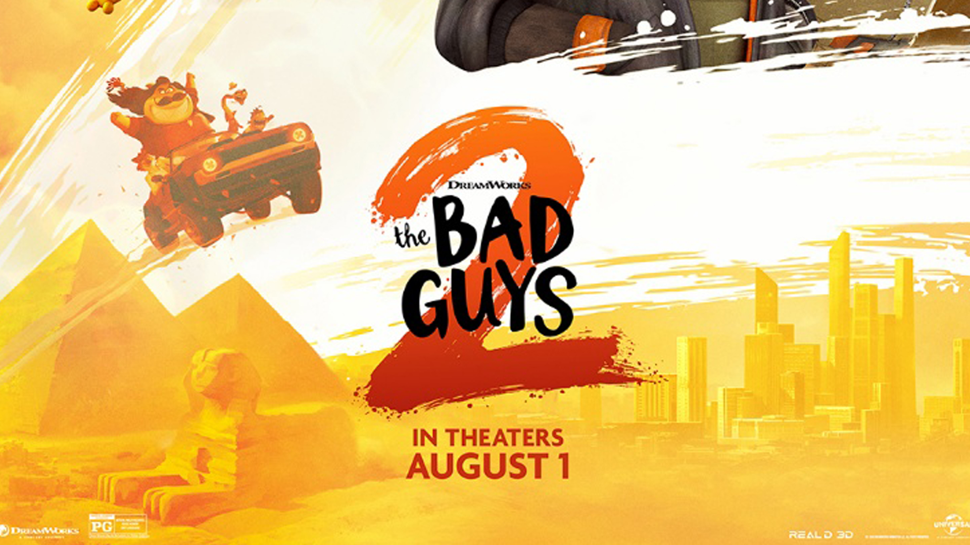 Win a 4 pack of Tickets to see Bad Guys 2