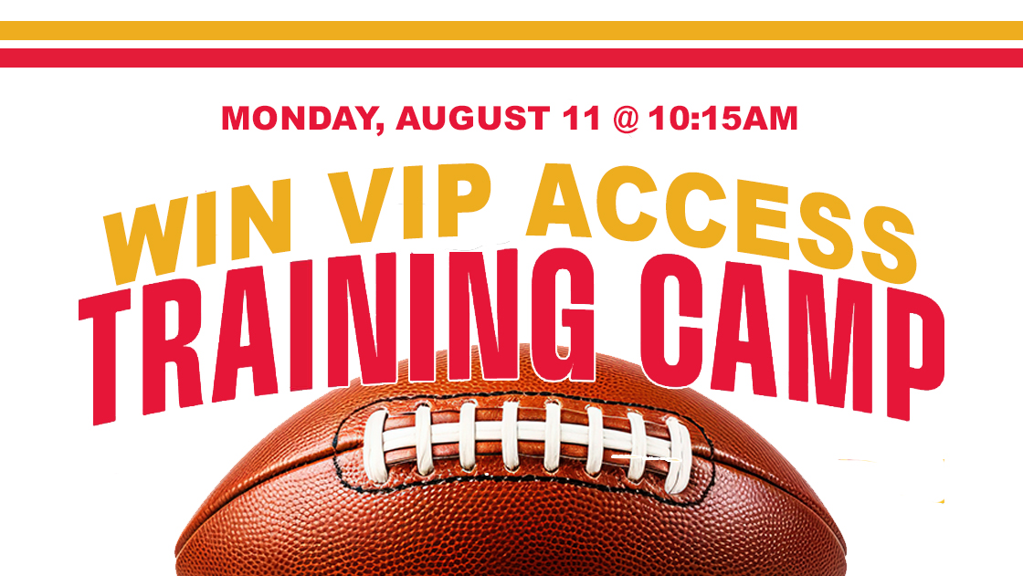 Win VIP Access for Training Camp!