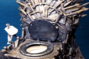 GAME OF THRONES TOILET