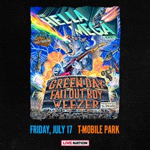 HELLA MEGA TOUR WITH GREENDAY, FALLOUT BOY, AND WEEZER