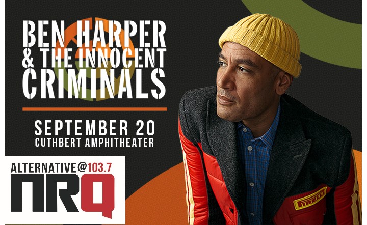 Ben Harper & The Innocent Criminals September 20th Cuthbert Amphitheater!