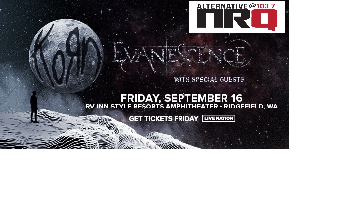 KoRn and Evanescence September 16th