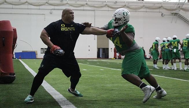 Oregon Football Spring Camp Report 4-3-18