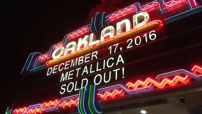 Metallica Live At The Fox Theater 12-17-16 Recap