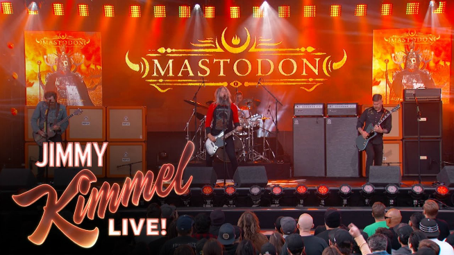 Mastodon Performs Show Yourself On Jimmy Kimmel Live